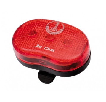 LAMPA TYŁ DEONE NA BATERIE 3LED HL-DE013