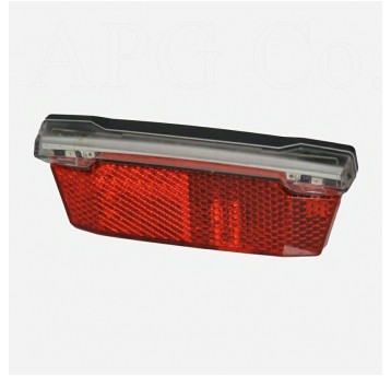 LAMPA TYŁ JY-555E E-BIKE LED, FUNKCJA STOP