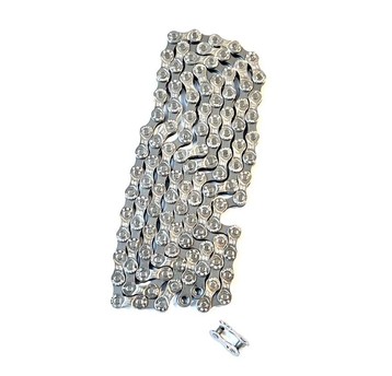ŁAŃCUCH KMC 8rz 116ogn Z8.3 SREBRNO-SZARY FOLIA
