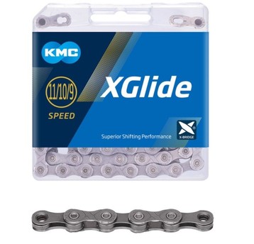 ŁAŃCUCH KMC 9/10/11rz 118ogn DO SHIMANO CUES BOX