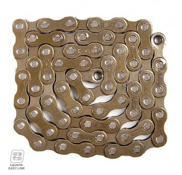 ŁAŃCUCH MTB 7rz. 116ogn 1/2"x3/32" 7,3mm BRĄZOWY