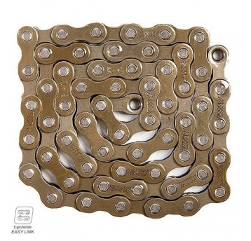 ŁAŃCUCH MTB 7rz. 116ogn 1/2"x3/32" 7,3mm BRĄZOWY