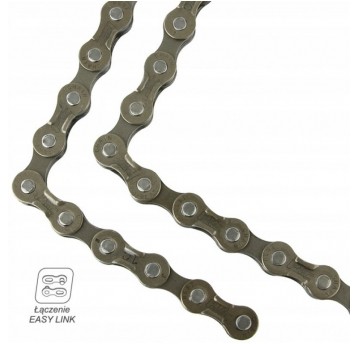 ŁAŃCUCH MTB 8rz. 116ogn 1/2"x3/32" 7,1mm BRĄZOWY
