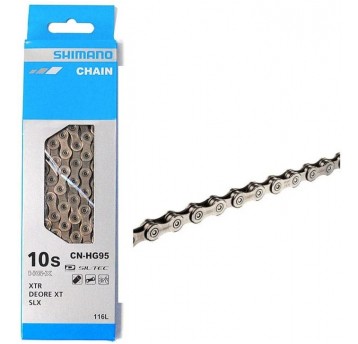 ŁAŃCUCH SHIMANO 10rz CN-HG95 116ogn HG-X + PIN