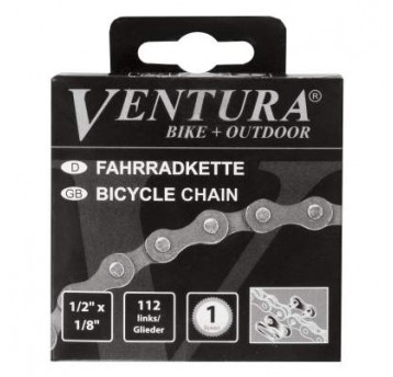ŁAŃCUCH VENTURA 1rz 112ogn 1/2X1/8" 301125 SPINKA