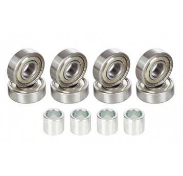 ŁOŻYSKA DO ROLEK ABEC-7 CARBON/1op=4kpl/ CROXER