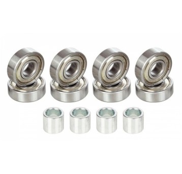 ŁOŻYSKA DO ROLEK ABEC-7 CARBON/1op=4kpl/ CROXER