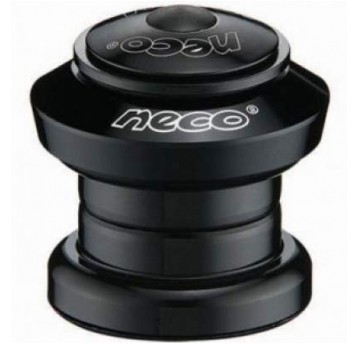 ŁOŻYSKA STERU 1-1/8 AHEAD H867 ST/ALU NECO CZARNE