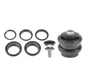 ŁOŻYSKA STERU 1-1/8 B219 BMX NIEGWINTOWANY CZARNY