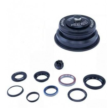 ŁOŻYSKA STERU 1,5-1-1/8" PÓŁZINTEGR. H385E CZARNE