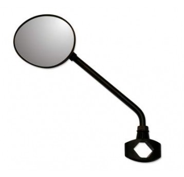 LUSTERKO AJS MINI CZARNE NA KIER. KRÓTKIE RAMIĘ