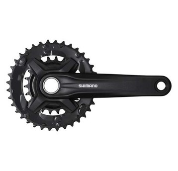 MECH. KORB. SHIMANO 9rz FC-MT210 36/22 175mm b/łoż