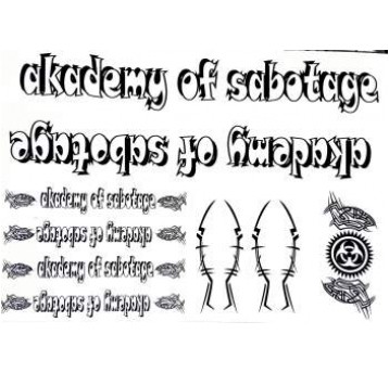 NAKLEJKA KR4 ACADEMY BIAŁA