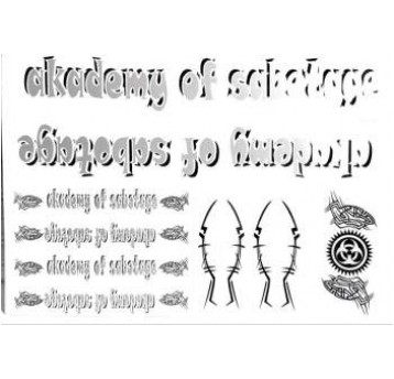 NAKLEJKA KR4 ACADEMY SREBRNA