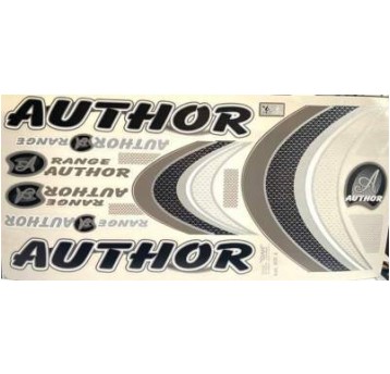 NAKLEJKA KR4 AUTHOR CZARNA