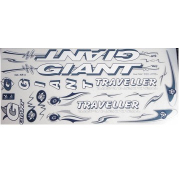 NAKLEJKA KR4 GIANT BIAŁY