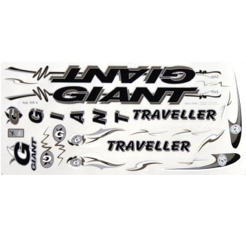 NAKLEJKA KR4 GIANT CZARNY