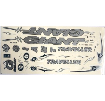 NAKLEJKA KR4 GIANT GRAFITOWY