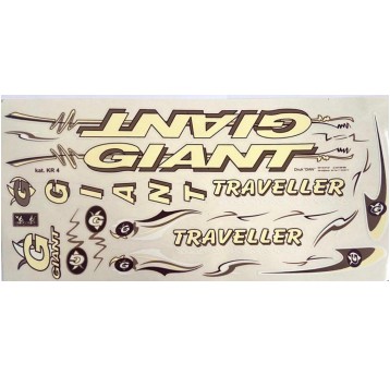 NAKLEJKA KR4 GIANT KREMOWA