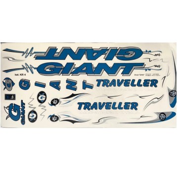 NAKLEJKA KR4 GIANT NIEBIESKA