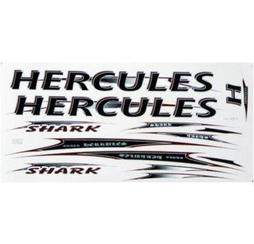 NAKLEJKA KR4 HERCULES CZARNY/BR