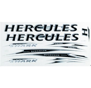 NAKLEJKA KR4 HERCULES CZARNY/SR