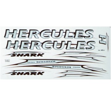 NAKLEJKA KR4 HERCULES SREBRNO-BRĄZOWY