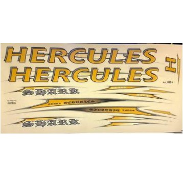 NAKLEJKA KR4 HERCULES ZŁOTY