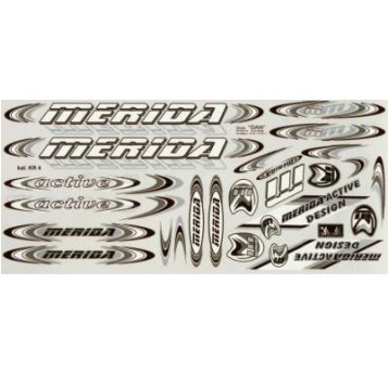 NAKLEJKA KR4 MERIDA BIAŁY/BR