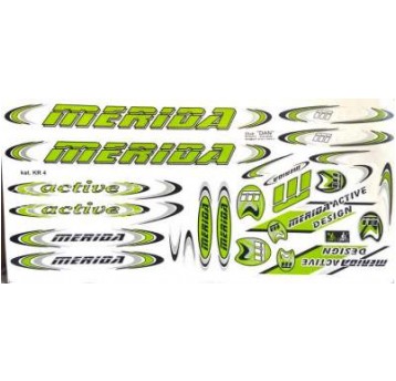NAKLEJKA KR4 MERIDA SELEDYN