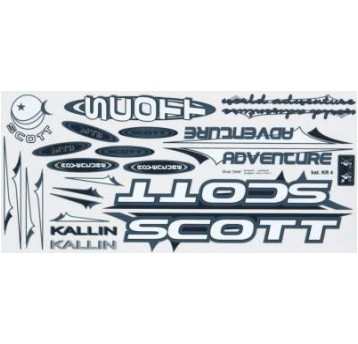 NAKLEJKA KR4 SCOTT BIAŁA/SR