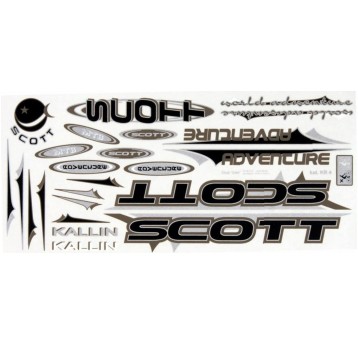 NAKLEJKA KR4 SCOTT CZARNY/BR