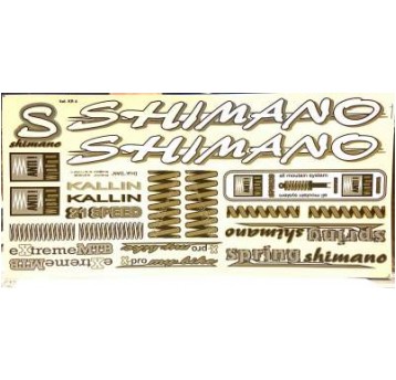 NAKLEJKA KR4 SHIMANO BIAŁA