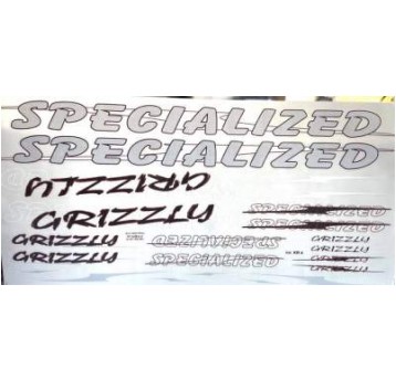 NAKLEJKA KR4 SPECIALIZED SREBRNA