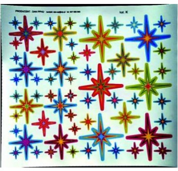 NAKLEJKA KR5 GWIAZDY