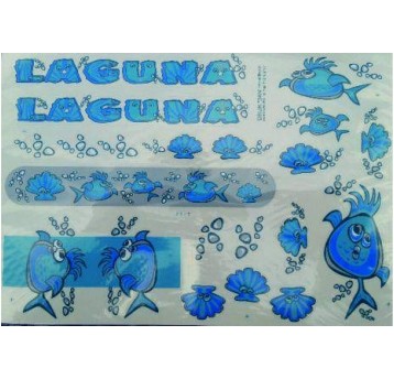 NAKLEJKI KR5 LAGUNA NIEBIESKA