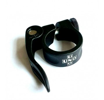 OBEJMA SIODŁA 28,6 CZARNE + ZAMYKACZ