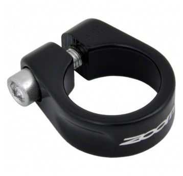 OBEJMA SIODŁA 31,8 CZARNA ŚRUBA ALU AT-83