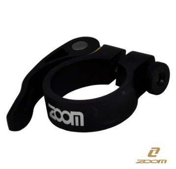 OBEJMA SIODŁA 31,8mm AT-101+SQR-115 ALU CZARNY MAT