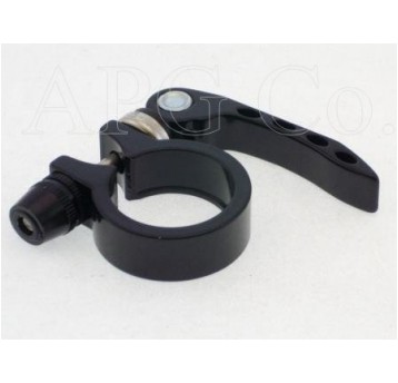 OBEJMA SIODŁA NA ZACISK D-34,9mm 140052-B CZARNA