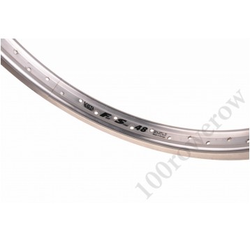 OBRĘCZ 20 BMX VUELTA 48otw SREBRNA 406x23