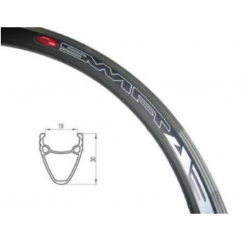 OBRĘCZ 28" 36otw STOŻEK 30mm CZARNA