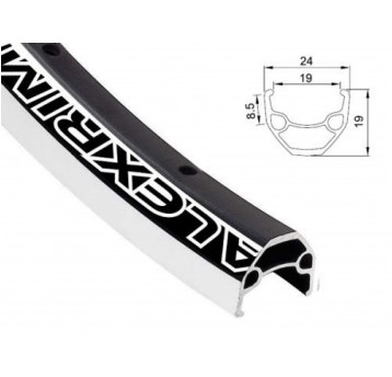 OBRĘCZ ALEXRIMS 29x32otw EN24 DISC BOK CNC CZARNA