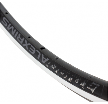 OBRĘCZ ALEXRIMS 700x32otw AT490 bok CNC CZARNA