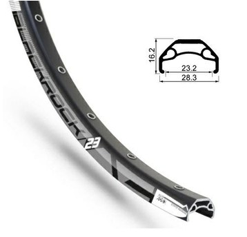 OBRĘCZ BLACKROCK23 29"x23 32otw. RODI CZARNA