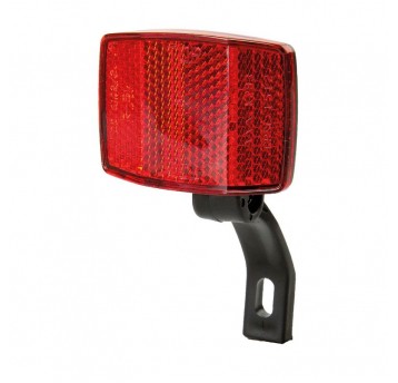 ODBLASK TYŁ CZERWONY Z UCHWYTEM