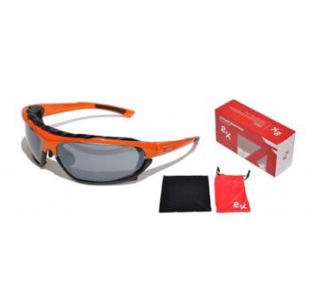 OKULARY 2K SB-12233 ORANGE REVO + 2 SZKŁA