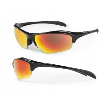 OKULARY ACCENT CREST CZARNE, 2 PARY SOCZEWEK