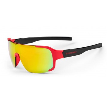 OKULARY ACCENT HERO JR CZAR/CZER SOCZEWKI CZER