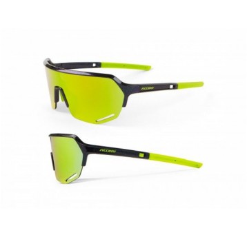 OKULARY ACCENT HERO space blue-yellow